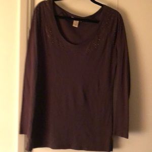 Covington - Bling around neckline